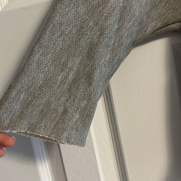 People of Leisure Women’s Grey Hooded Sweatshirt - Picture 2 of 8